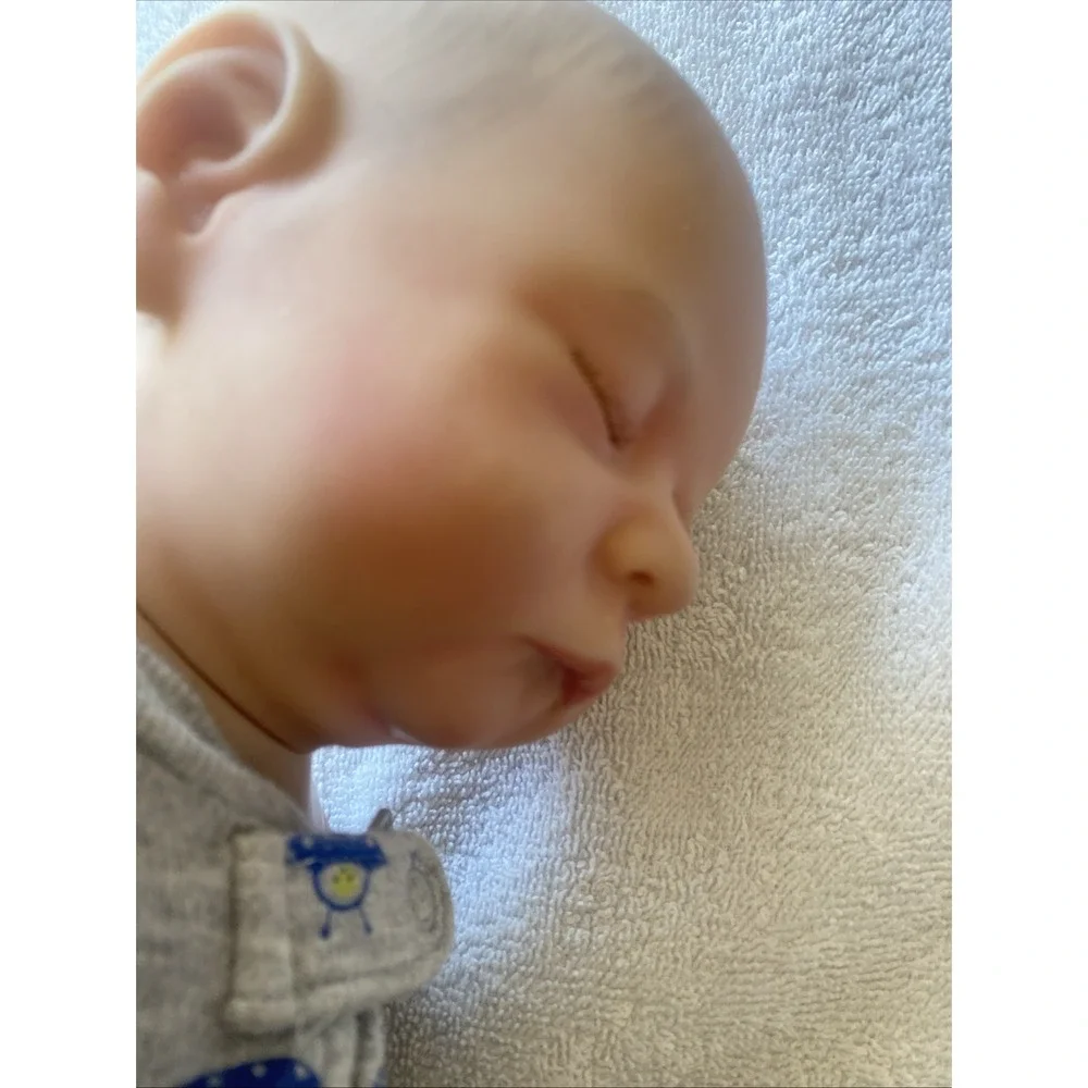 Reborn Baby‎ Doll Anatomic Male Newborn Male Eyelashes Fingernails Baby Boy